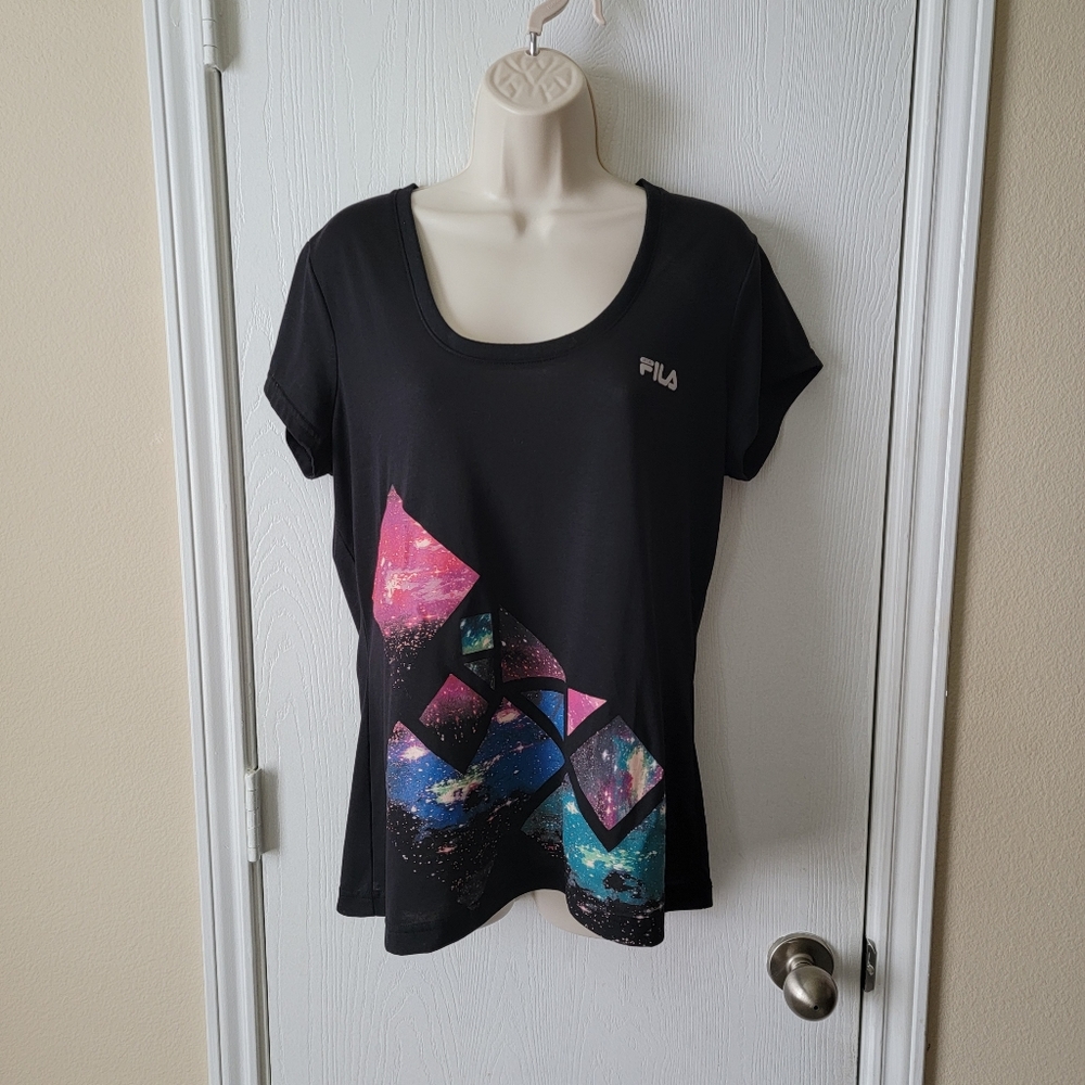 Fila Graphic Print Short Sleeve Tee